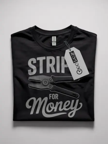 funny wire stripper electrician shirt