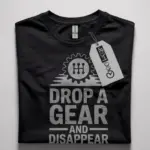 gear shift car enthusiast t-shirt