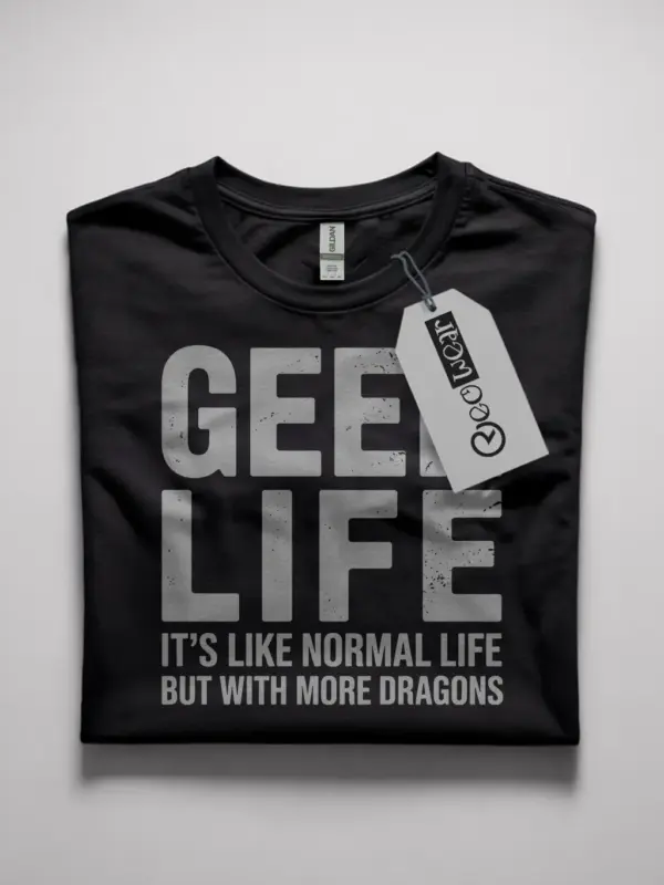 geek life dragon t-shirt