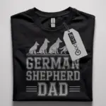german shepherd dad shirt