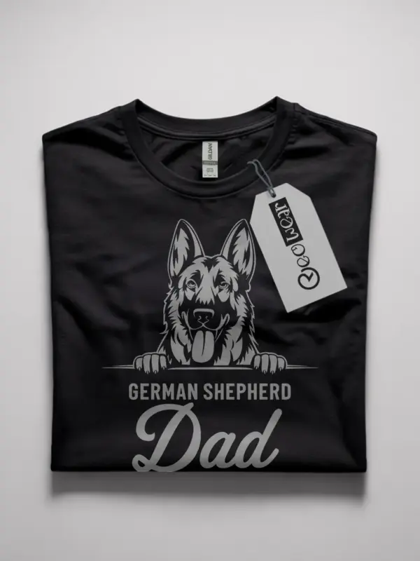 german shepherd dad t-shirt