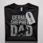 german shepherd dad tee