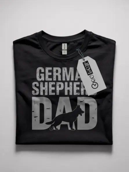 german shepherd dad tee