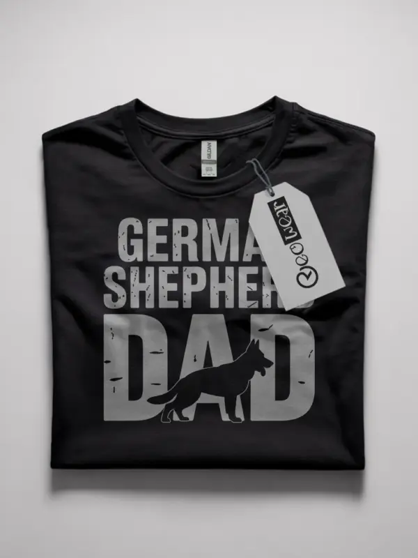 german shepherd dad tee