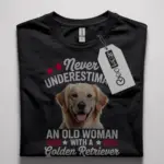 golden retriever mom t-shirt