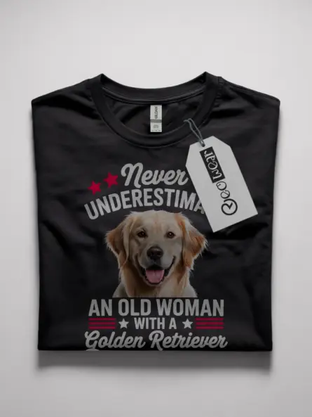 golden retriever mom t-shirt