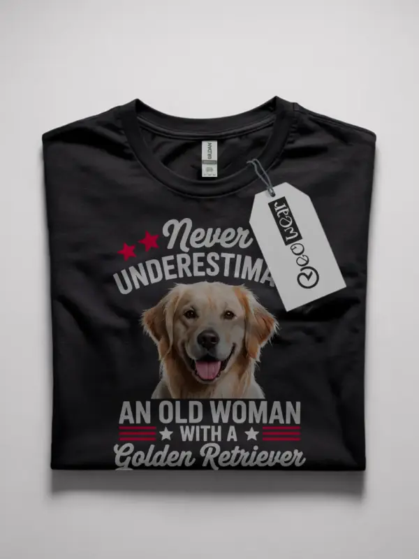 golden retriever mom t-shirt