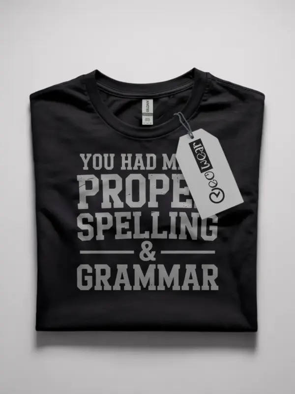 grammar nerd t-shirt