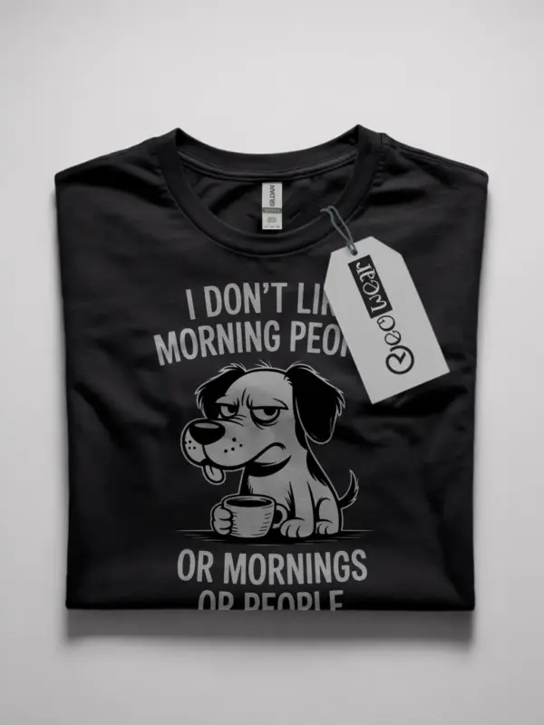 grumpy dog coffee t-shirt