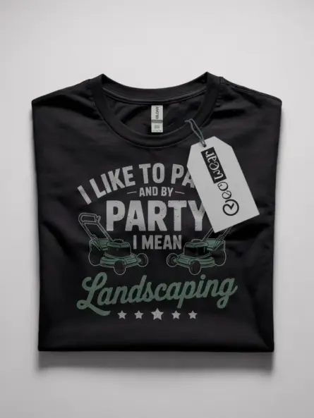funny landscaping t-shirt