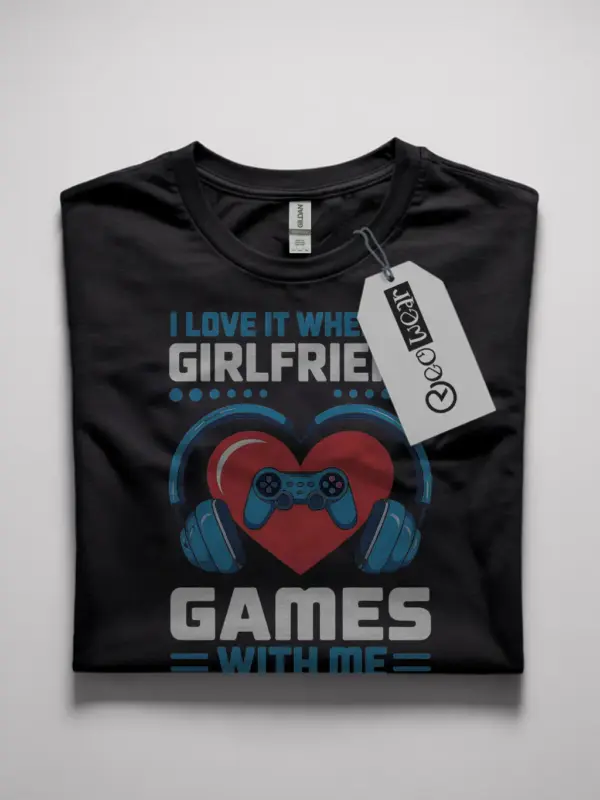 gamer girlfriend t-shirt for couples