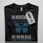 in november we wear blue diabetes shirt