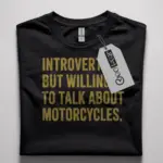 introvert motorcycle t-shirt