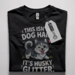husky glitter shirt
