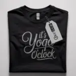 it's yoga o'clock t-shirt