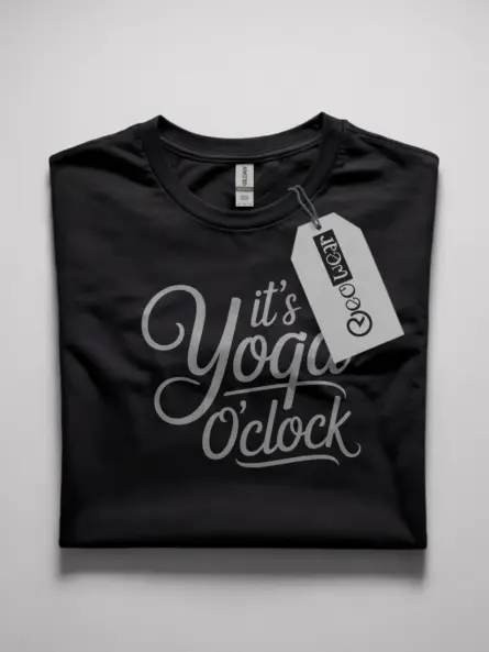 it's yoga o'clock t-shirt