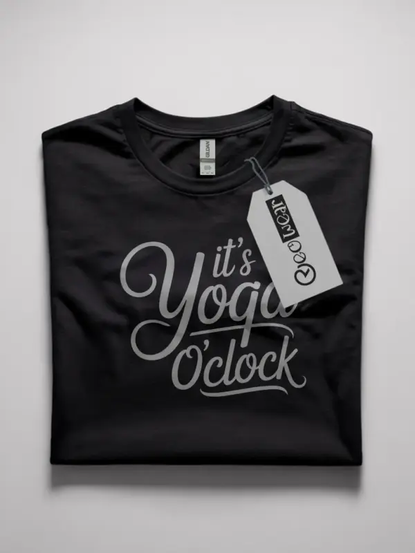 it's yoga o'clock t-shirt