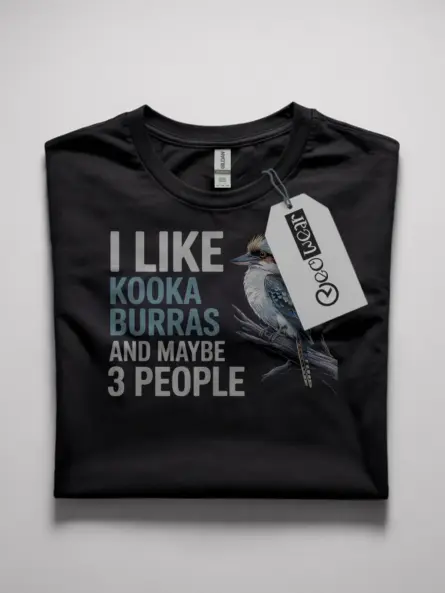 Funny Kookaburra Bird T-Shirt for Birdwatchers and Nature Lovers - Image 7