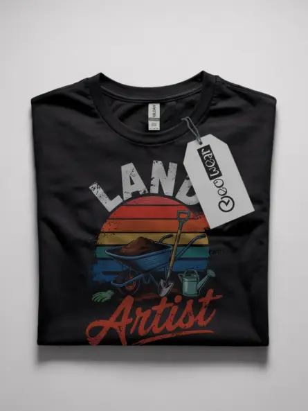 land artist t-shirt