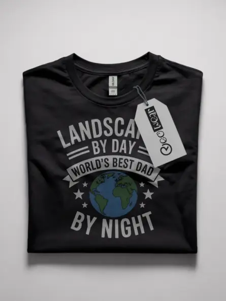 landscaper dad shirt
