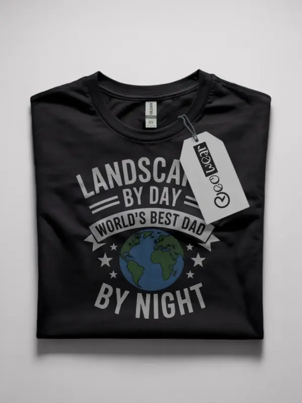landscaper dad shirt