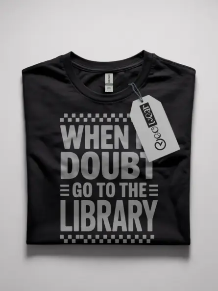 library quote shirt