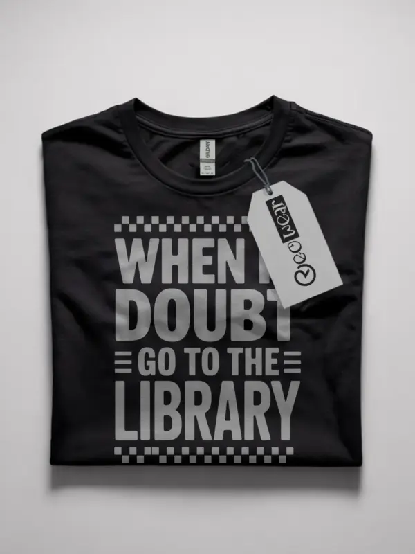 library quote shirt
