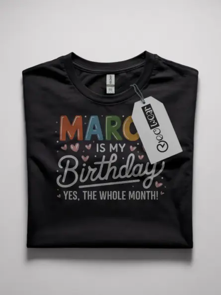 march birthday shirt
