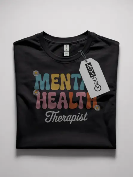 mental health therapist t-shirt