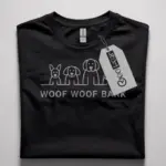 minimalist dog shirt