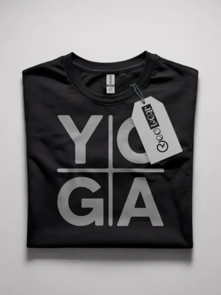 minimalist yoga shirt