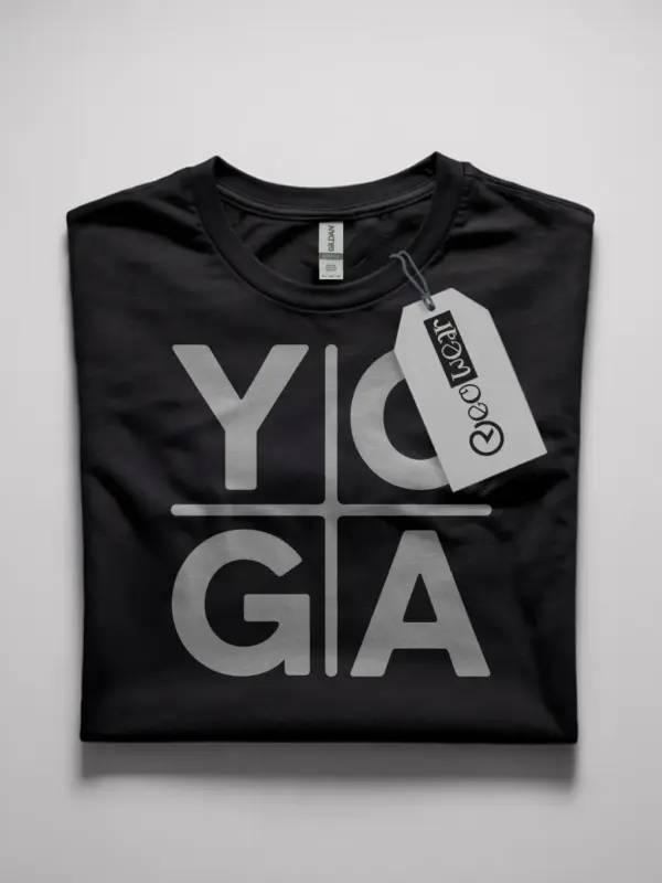 minimalist yoga shirt