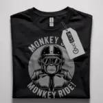 monkey biker t-shirt