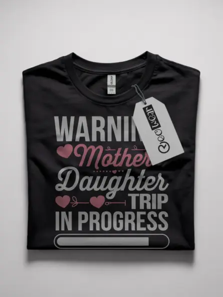 Warning Mother Daughter Trip Shirt – Perfect Tee for Travel & Bonding - Image 10