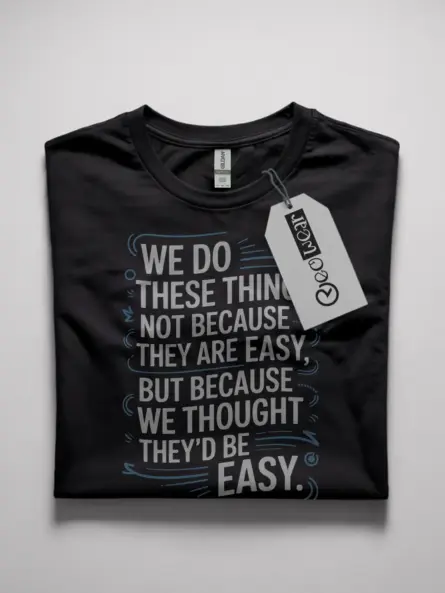 motivational t-shirt for new professionals
