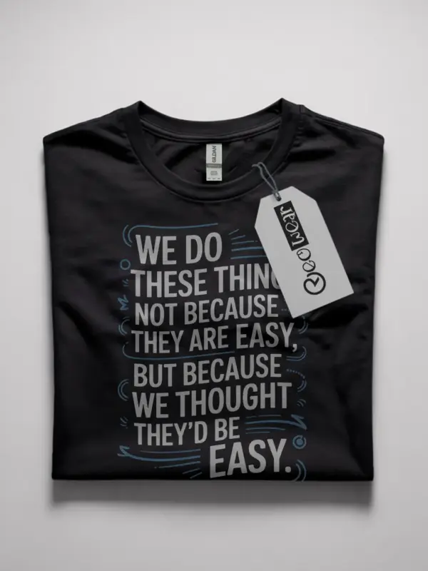 motivational t-shirt for new professionals