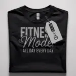 motivational workout t-shirt for women