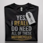 motorcycle collector t shirt