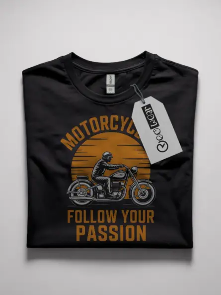 motorcycle passion t-shirt