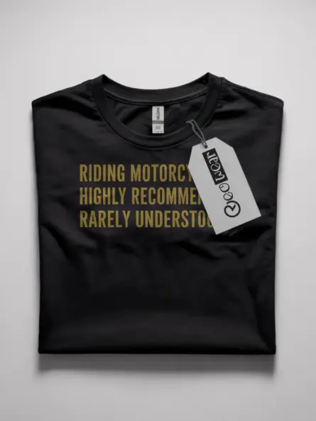 motorcycle quote shirt