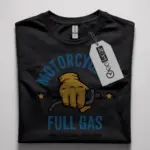 motorcycle throttle t-shirt