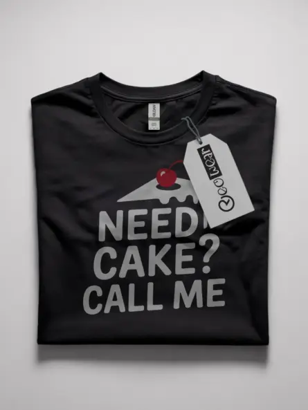 need cake call me t-shirt