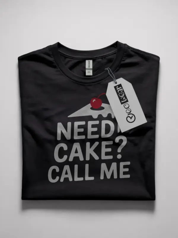 need cake call me t-shirt