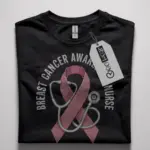 nurse breast cancer shirt
