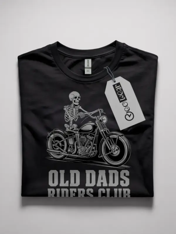 old biker t-shirt