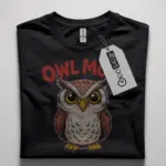 owl mom t-shirt for bird lovers