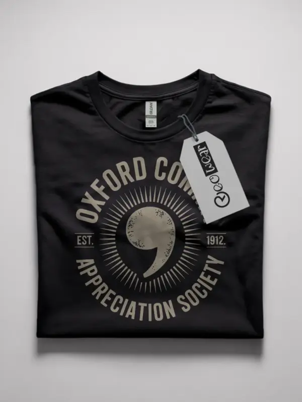 oxford comma shirt