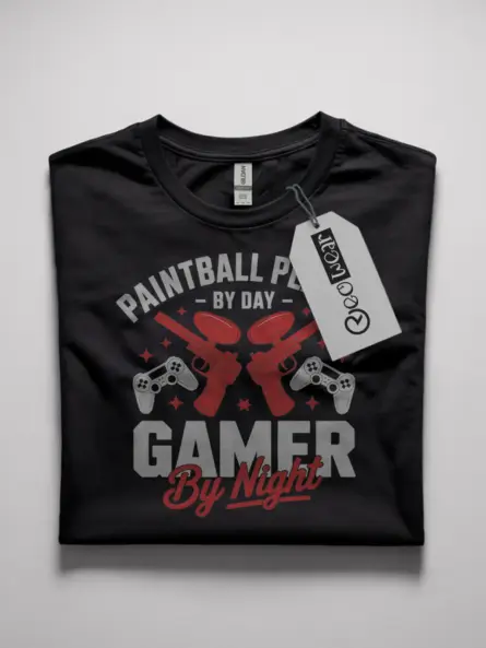 Paintball Gamer T-Shirt for Men – Dual Hobby Shirt for Players - Image 4