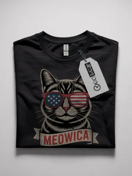 patriotic cat shirt