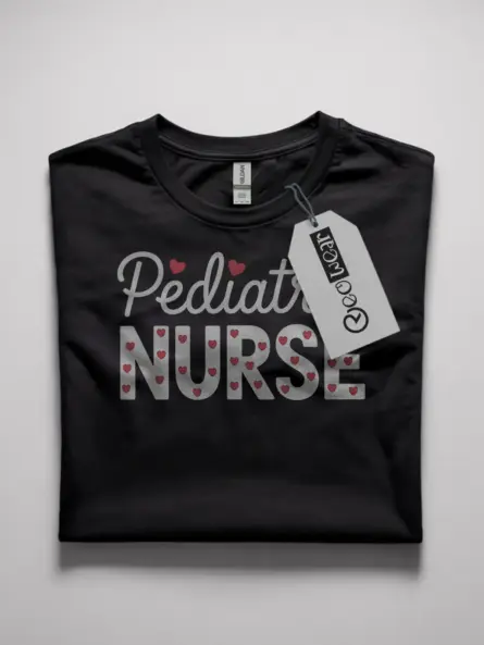 Pediatric Nurse Shirt with Heart Design - Image 7